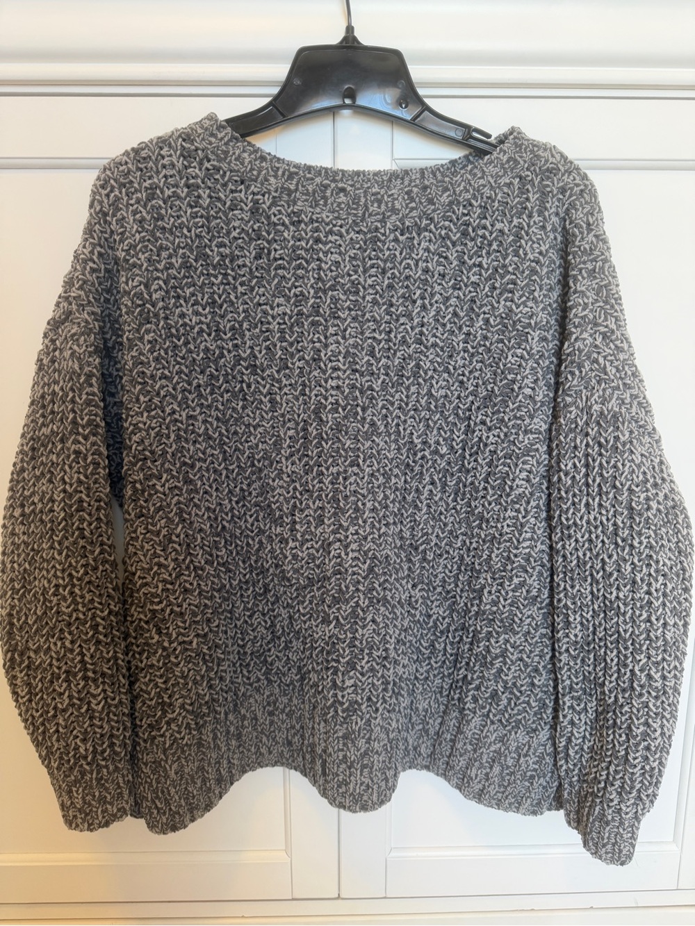 American Eagle Outfitters Gray Marled Crewneck Sweater XS